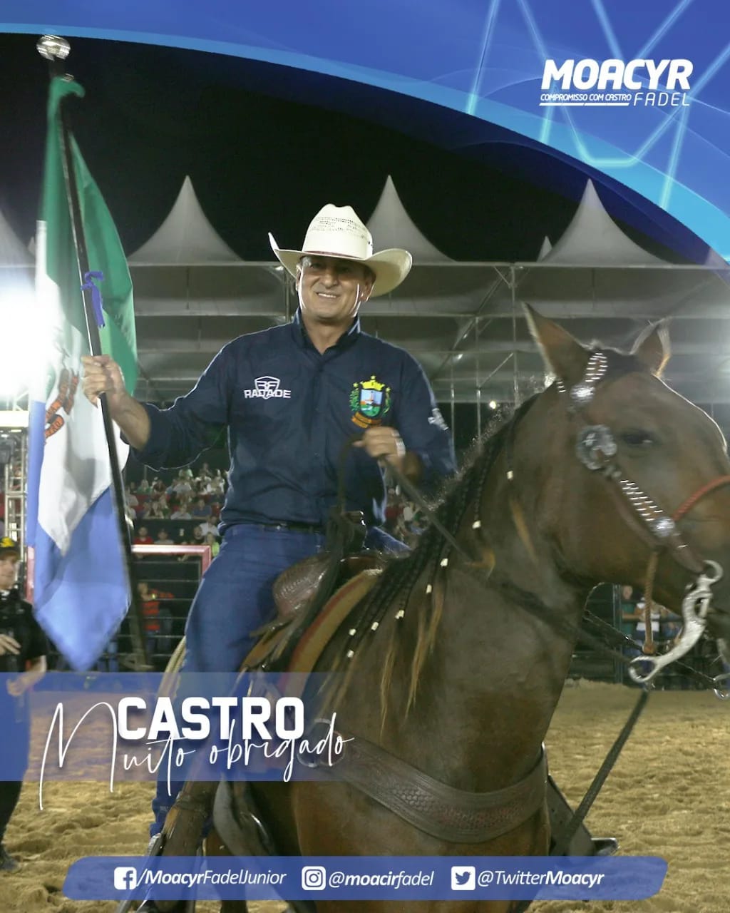 4º Festa de Peão de Boiadeiro de Castro é marcada pela presença de  profissionais