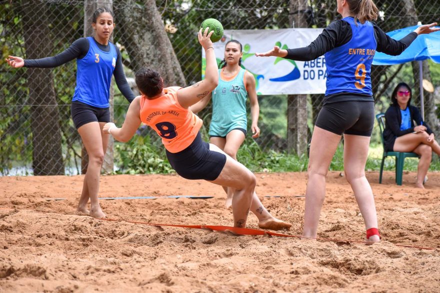 Atividades esportivas dos postos fixos do Verão Maior Paraná